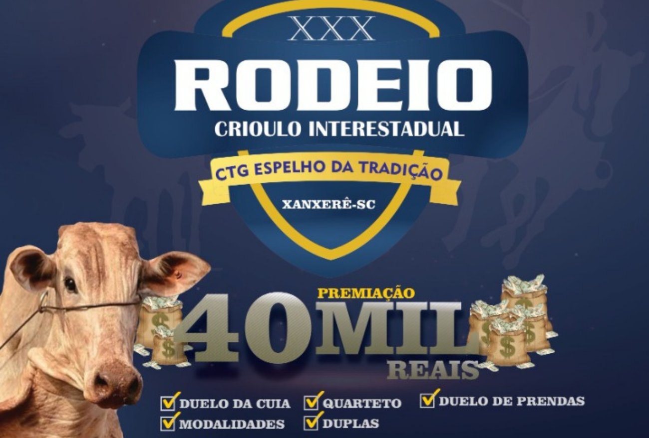 Xanxer Sedia Rodeio Crioulo Interestadual Em Fevereiro De Lance