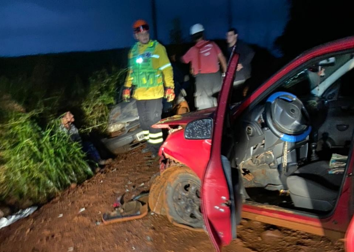 Gestante fica ferida em acidente de trânsito no interior de São