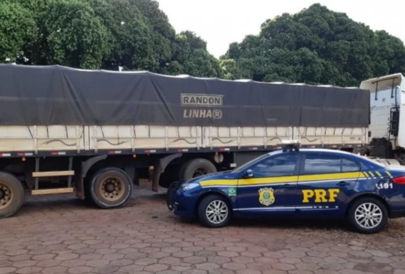 PRF recupera em Campo Grande (MS) carreta de Xanxerê com placas clonadas