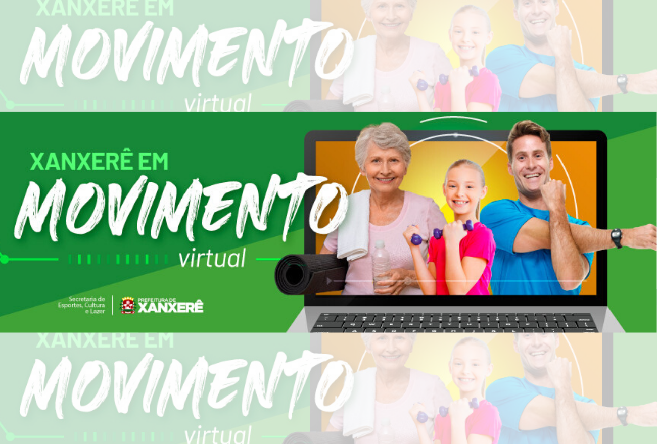 Vídeo: município oferece treinos on-line com projeto “Xanxerê em Movimento Virtual”