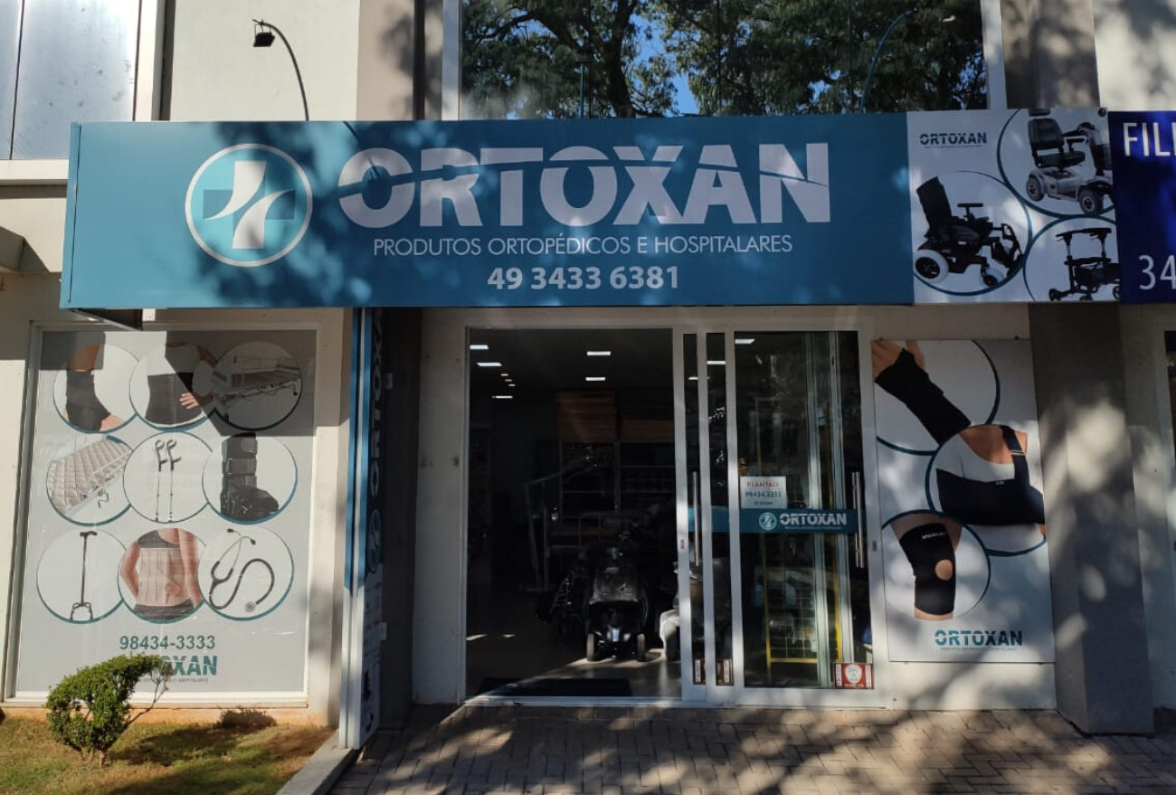 Ortoxan – a maior e mais completa loja de produtos ortopédicos e hospitalares da região