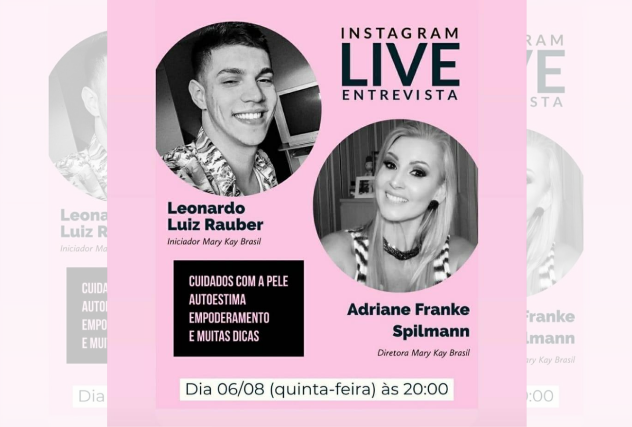 Xanxerense participa de Live com Digital Influencer de São Paulo, nesta quinta-feira (06)