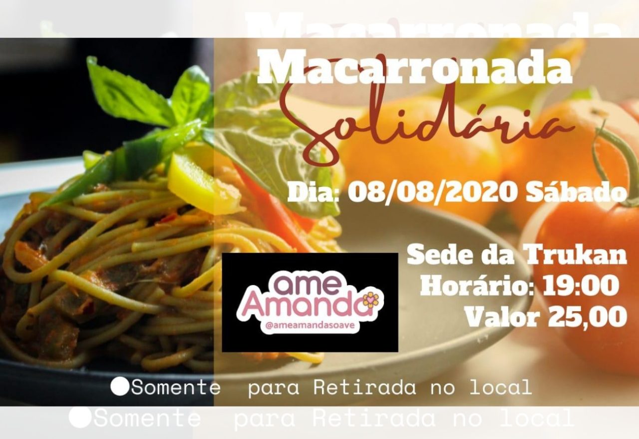 Macarronada Solidária acontece na próxima semana, em Xanxerê