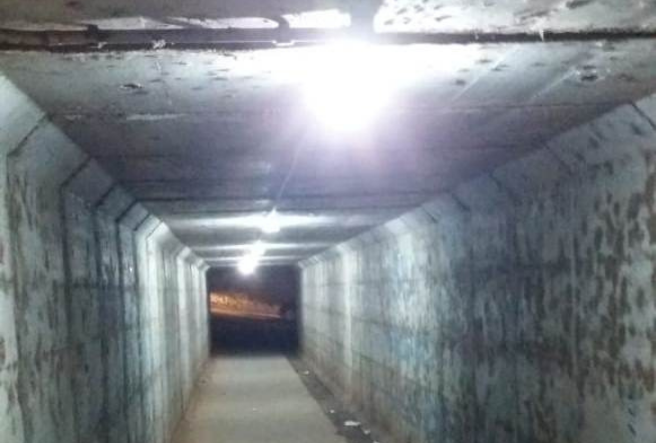 Ação de vândalos obriga prefeitura refazer instalação elétrica no túnel da BR-282