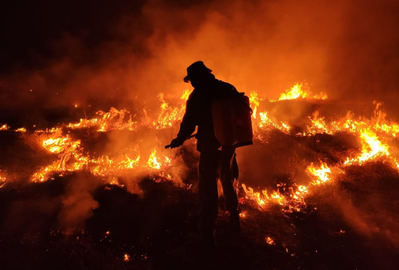 Bombeiro de Xanxerê conta experiência após combate às chamas em incêndio no Pantanal