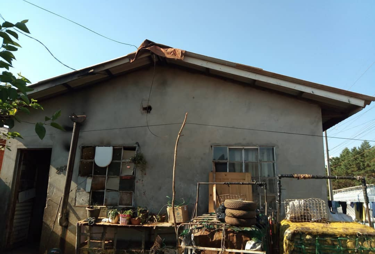 Família consegue doação para reconstrução de telhado, mas ainda precisa da ajuda da comunidade