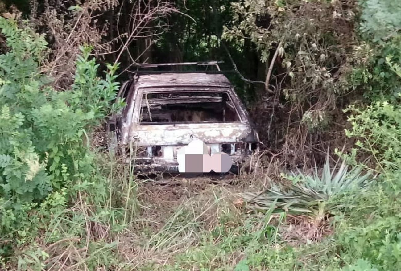 Encontrado corpo de homem ao lado de veículo queimado, em Xanxerê