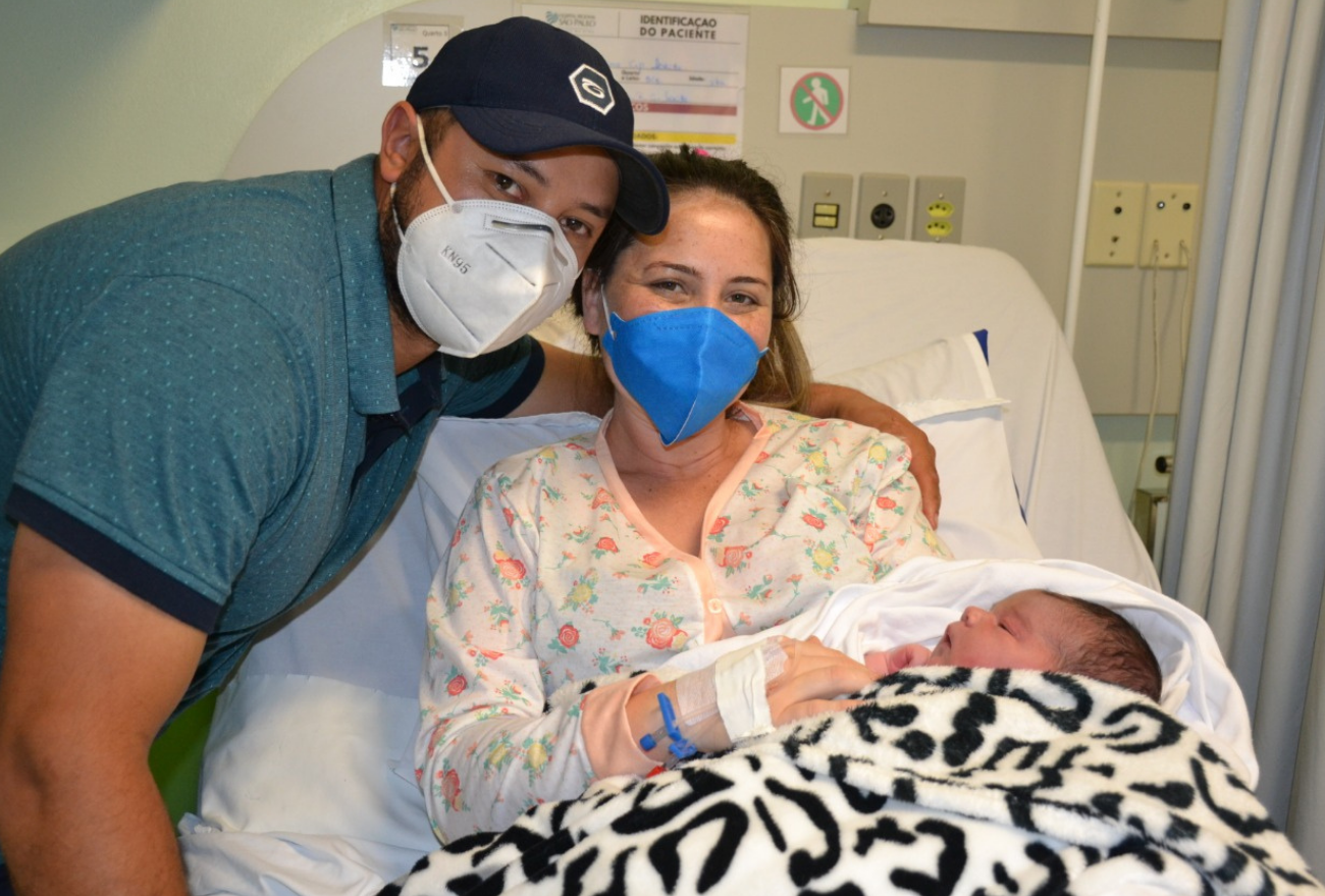 Hospital Regional São Paulo registra nascimento de bebê pesando quase 5 quilos