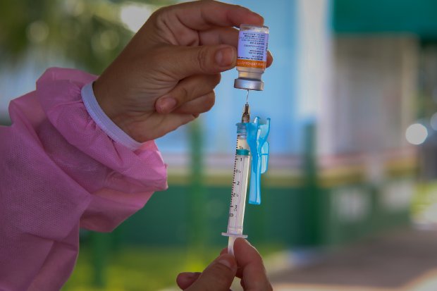 Aplicação da primeira dose da vacina da Covid-19 será retomada nesta quinta-feira (09), em Xanxerê