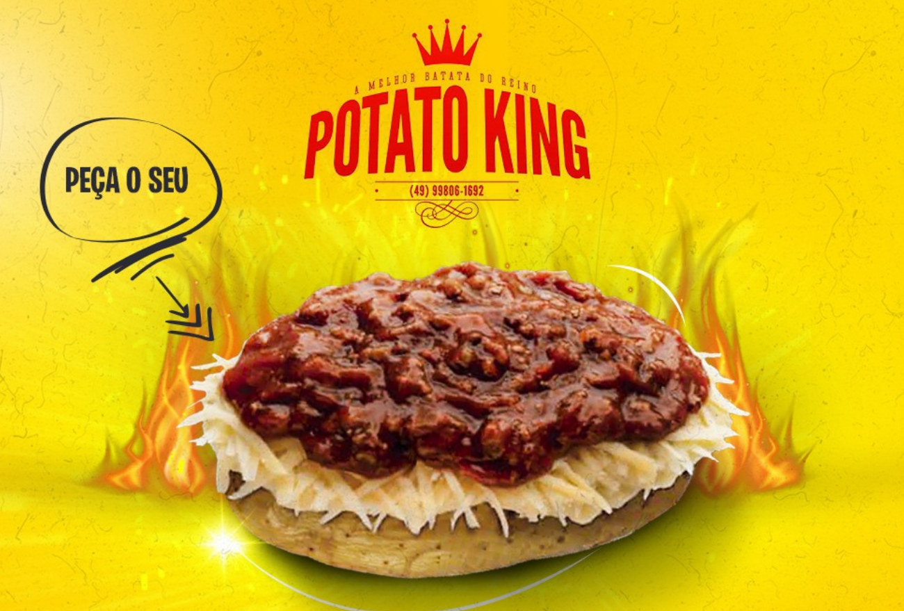 Prove as batatas recheadas deliciosas da Potato King