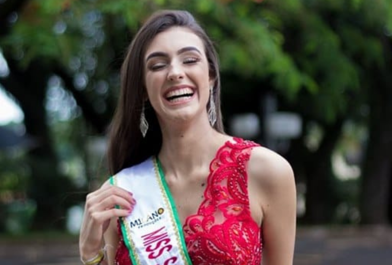 Modelo do Extremo Oeste de SC estará no Miss Brasil Globo