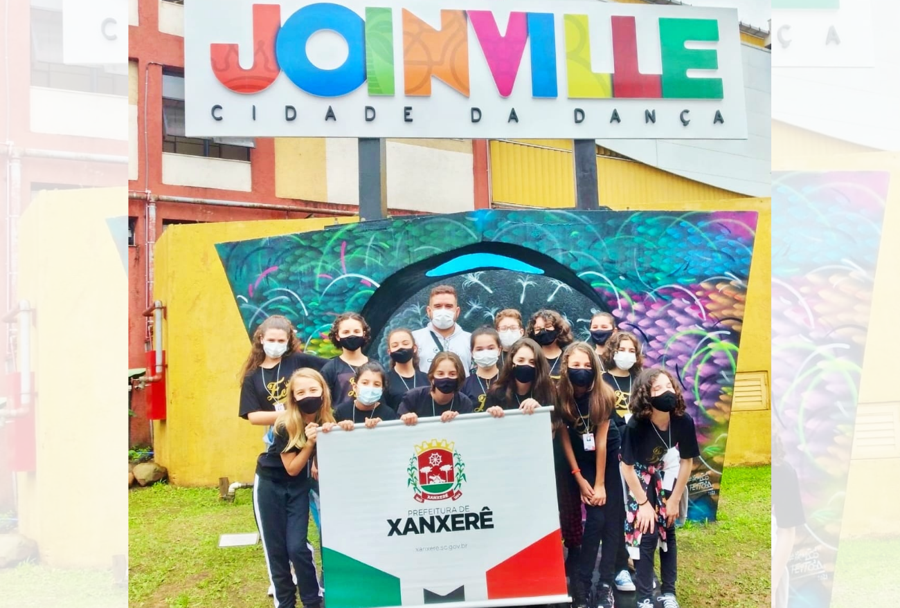 Bailarinos de Xanxerê já estão Joinville para apresentação no maior Festival de Dança do país