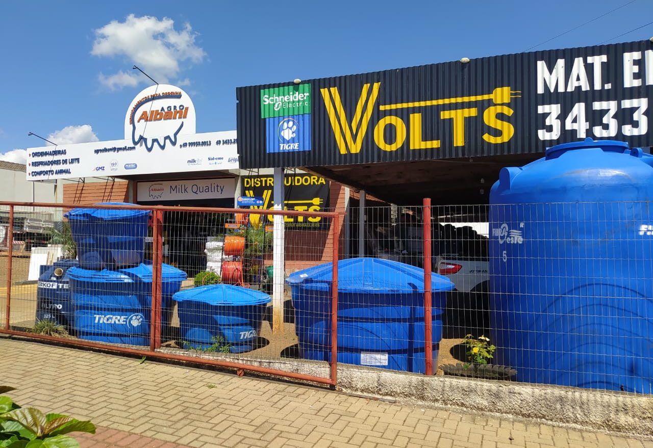 Volts Materiais Elétricos e Hidráulicos, uma loja completa para Xanxerê e região