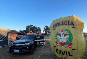 CAOAGRO da Polícia Civil participa da Expo Campos 2022 e expõe ações de combate aos crimes contra o agronegócio