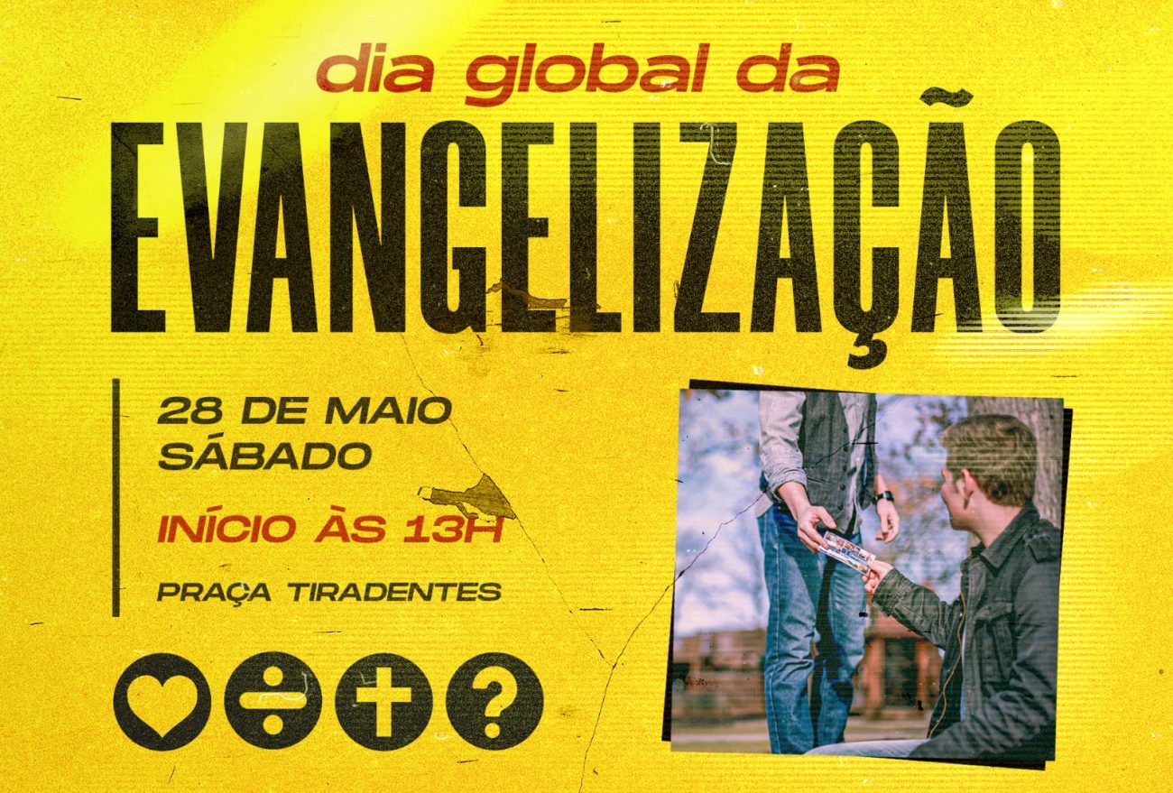 Sábado (28) será marcado pelo Dia Global da Evangelização, em Xanxerê