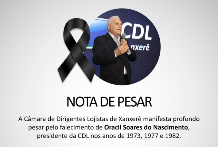 CDL de Xanxerê emite nota de pesar com falecimento de ex-presidente
