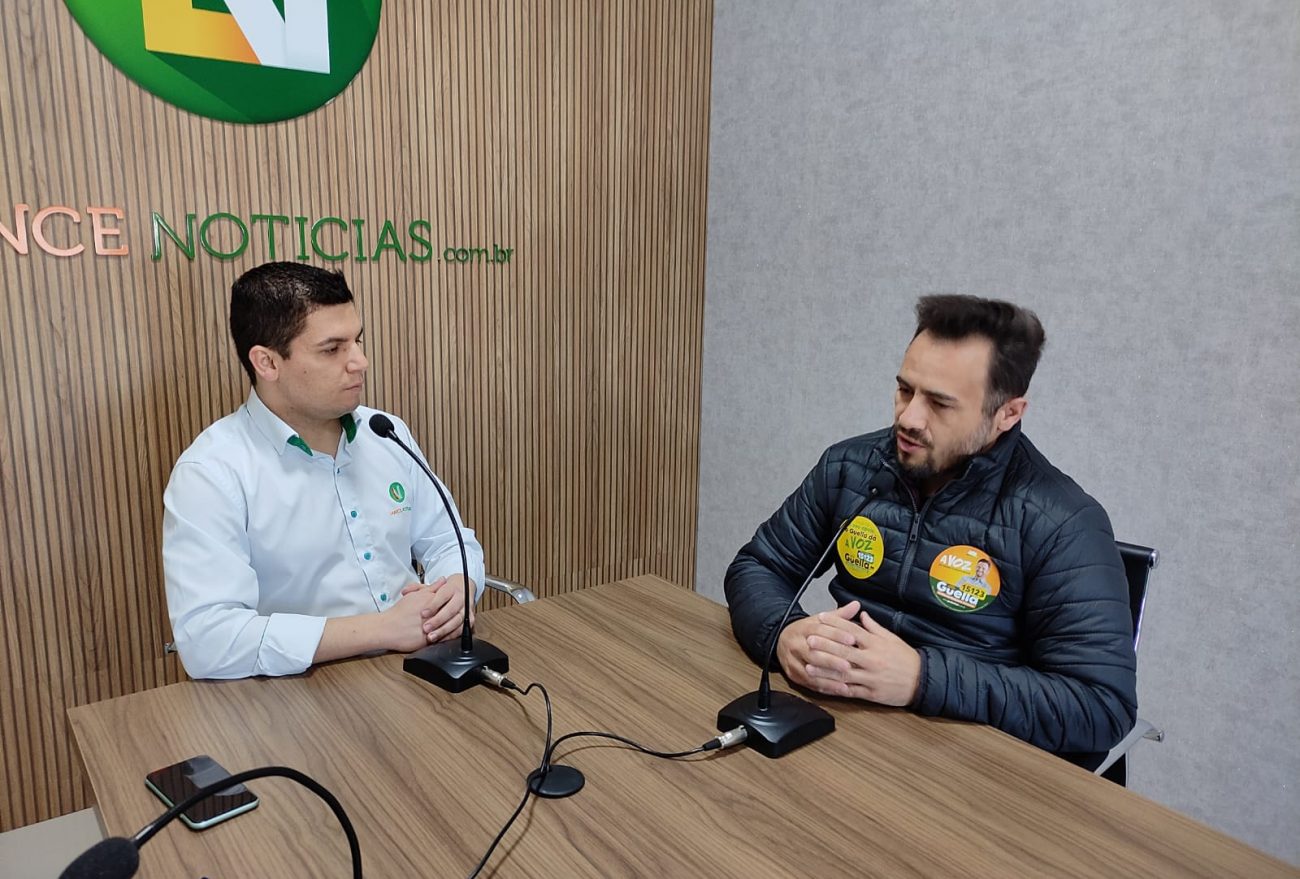 Vídeo: confira a entrevista com o xanxerense Guilherme Demarch candidato a deputado estadual