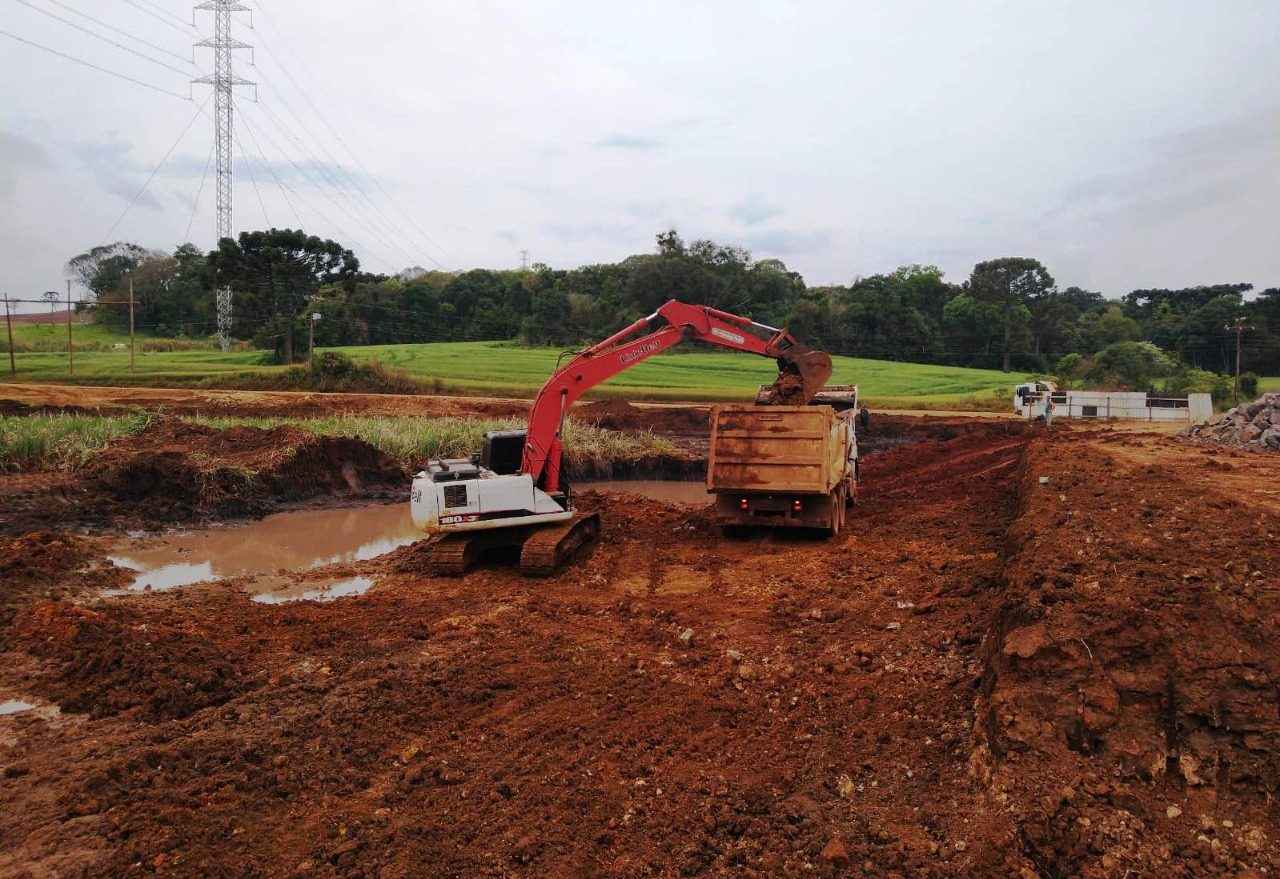 Bacias de contenção deverão reter mais de 200 mil metros cúbicos de água após construção