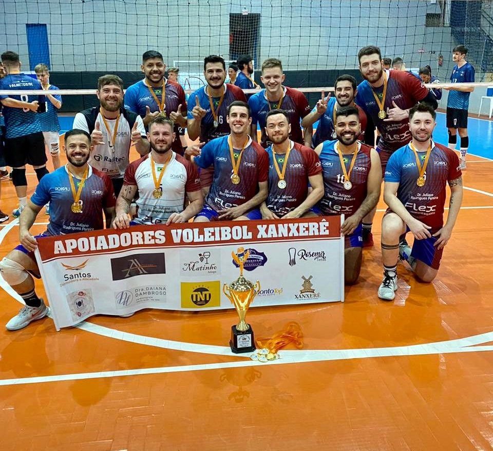 Xanxerê é campeão da Liga Oeste de Vôlei Masculino