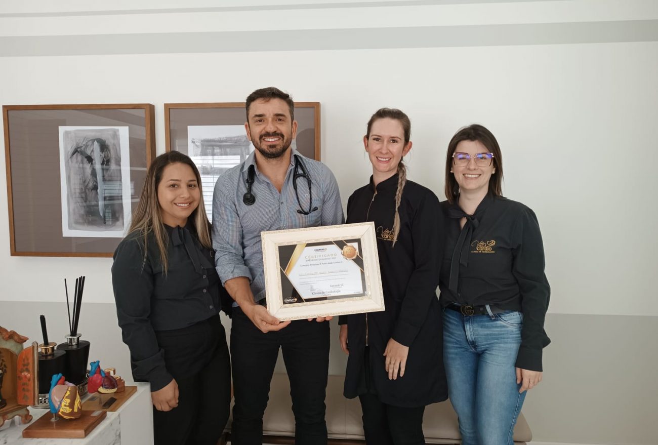 Vitta Cardio – Clínica de Cardiologia Dr. André Augusto Martins recebe prêmio de qualidade