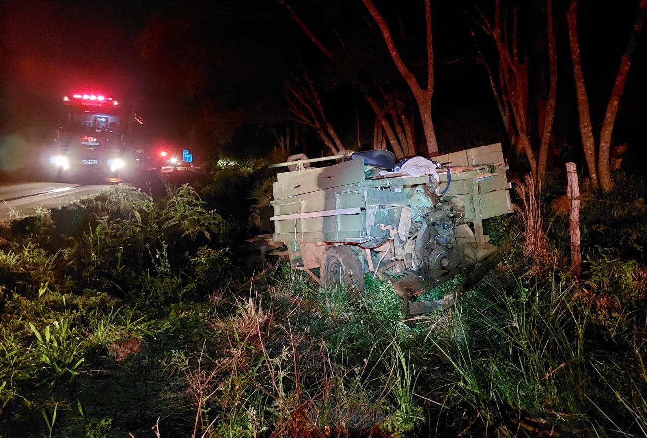 Carro e Tobata Girico colidem em Quilombo e deixam quatro pessoas feridas