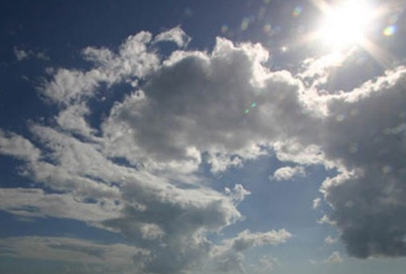 Tempo: sol com nuvens e chuva passageira em Xanxerê