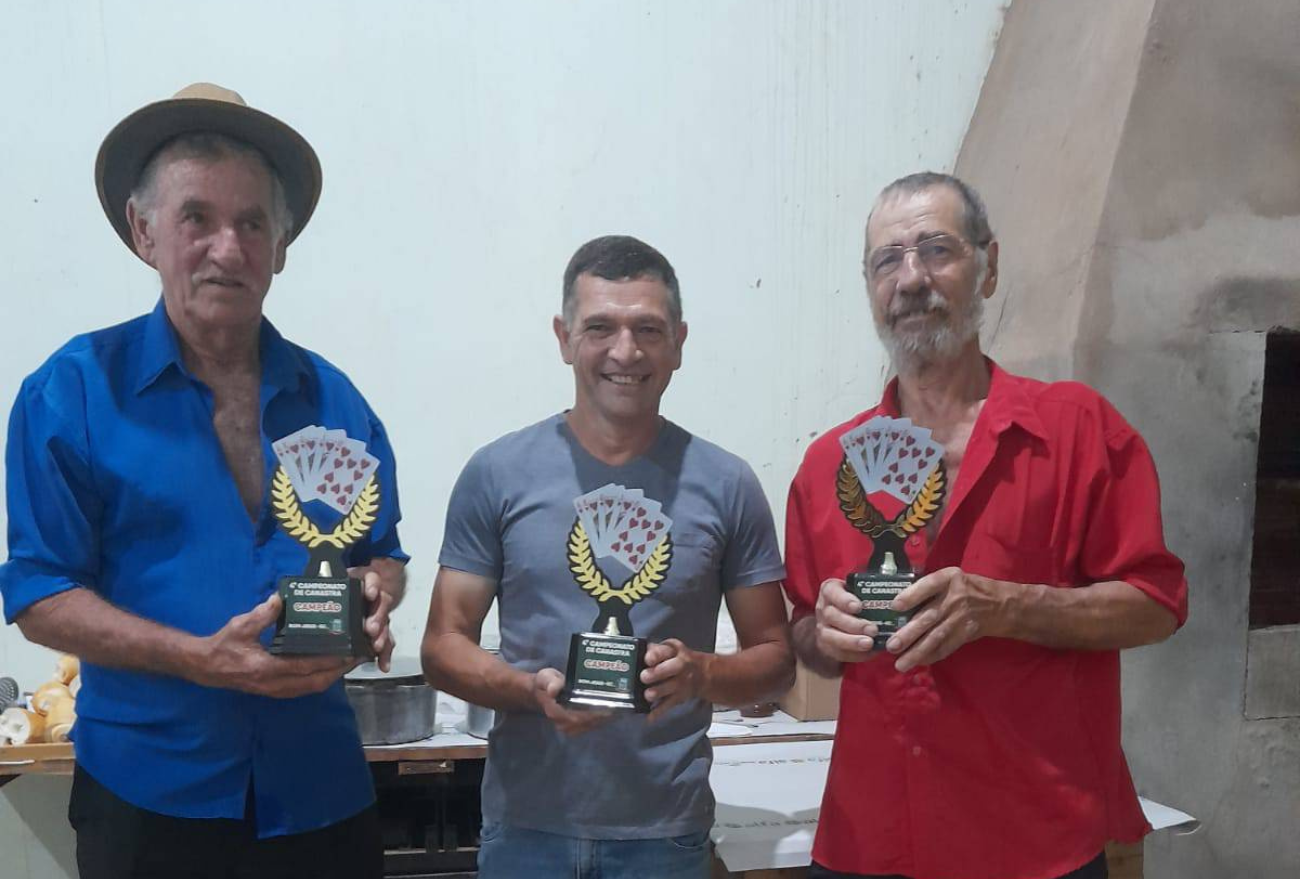 Conhecidos os campeões do 4º Campeonato de Canastra de Bom Jesus