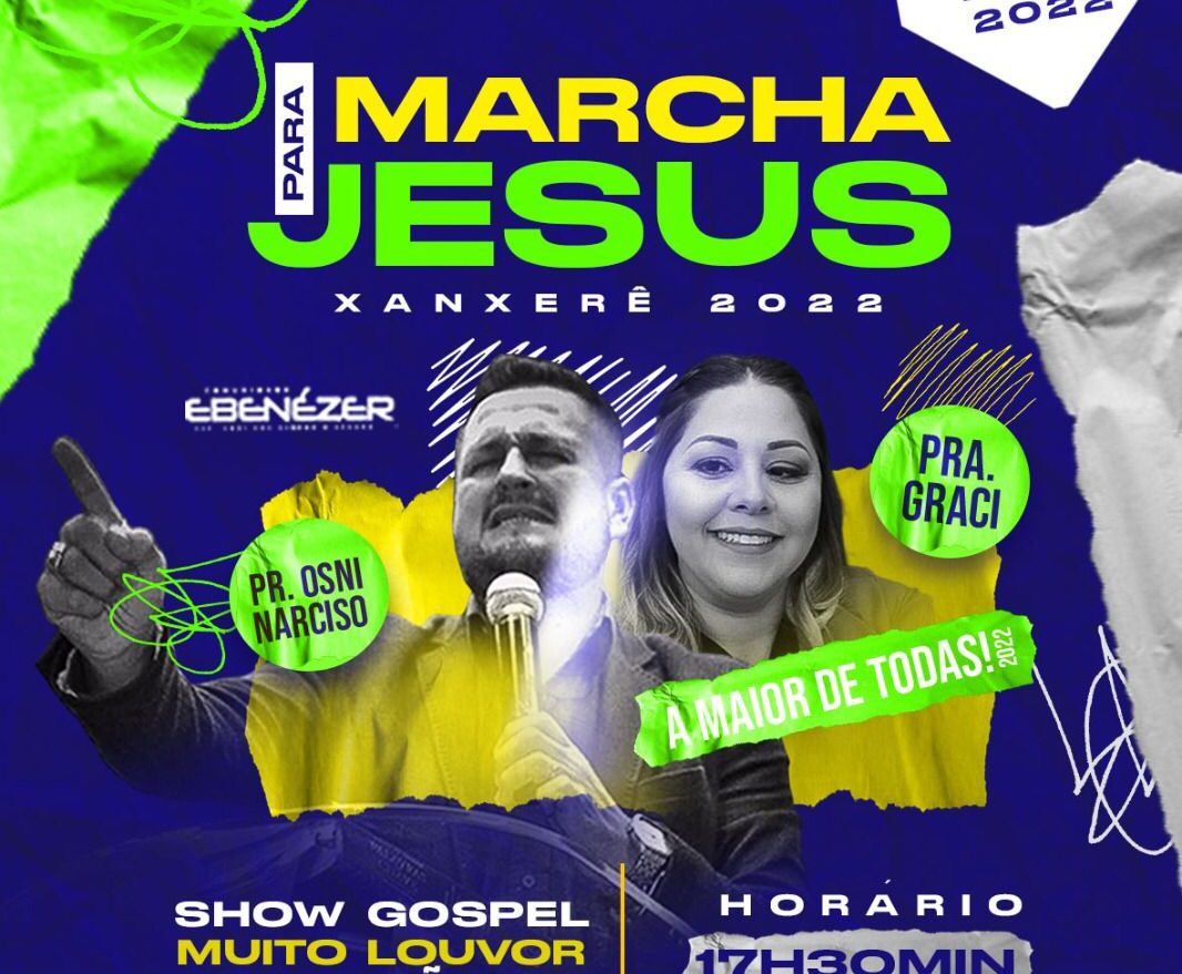 Marcha de Jesus será realizada neste sábado (17), em Xanxerê