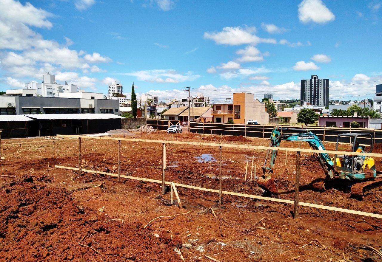 Prefeitura de Xanxerê está ampliando espaço da Creche do Trabalhador