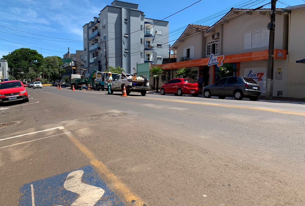 CASAN: manutenções estão sendo realizadas no Centro, em Xanxerê