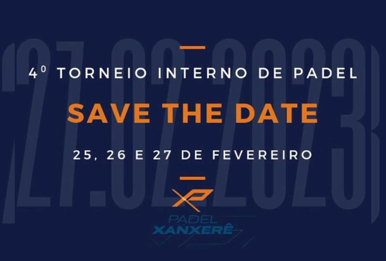 Padel Xanxerê realiza 4° Torneio Interno