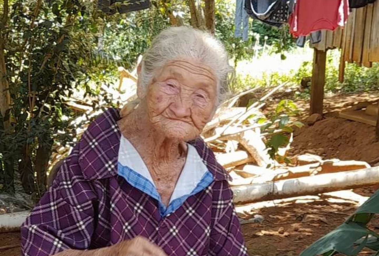 Idosa de Entre Rios comemora  113 anos neste dia 09 de janeiro