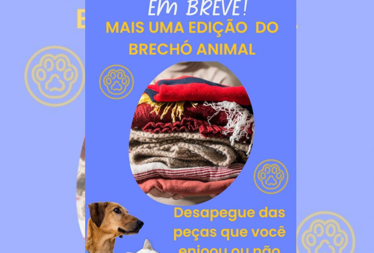 Bem Estar Animal organiza mais uma edição do Brechó Animal