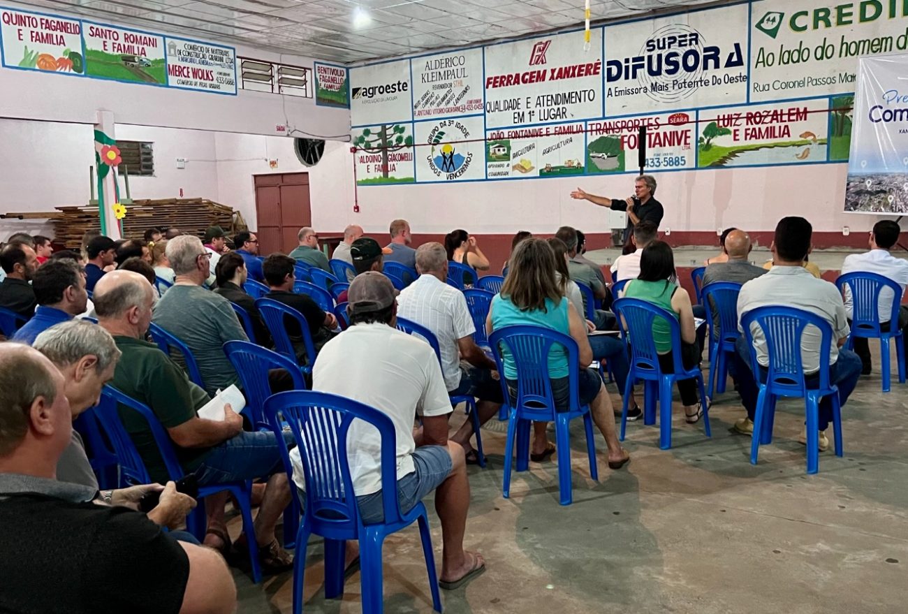 Administração Municipal reúne comunidades para ouvir demandas do interior de Xanxerê