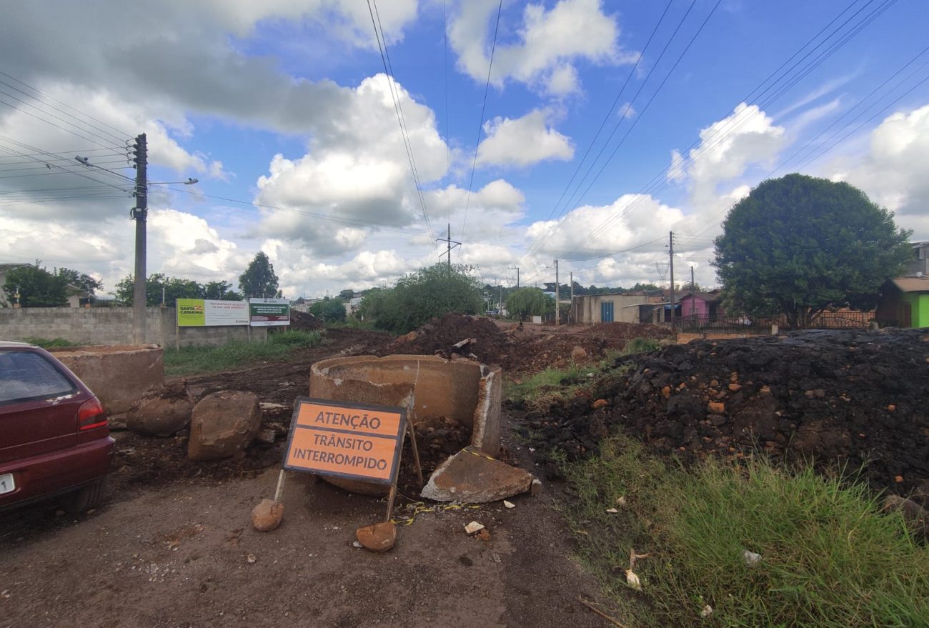 Prefeitura inicia construção de ponte no acesso a Vila União, em Xanxerê