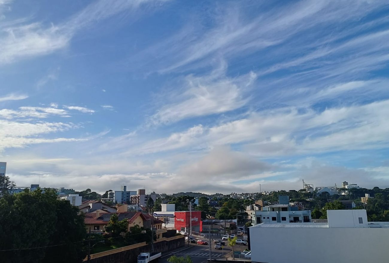 Confira a previsão do tempo para esta segunda-feira (06), em Xanxerê