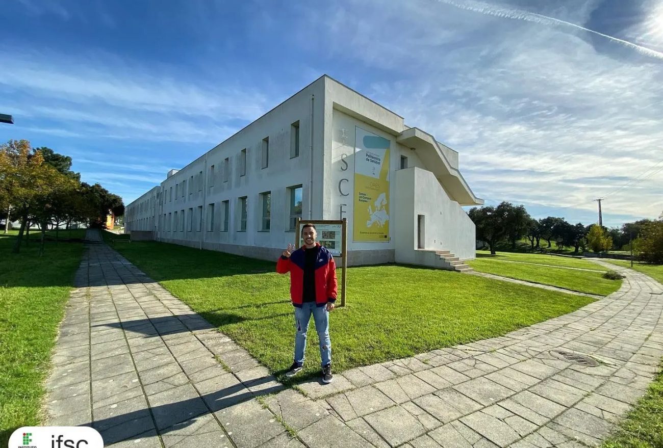 Aluno do IFSC de Xanxerê conclui curso de Engenharia Mecânica e garante vaga em intercâmbio para Portugal