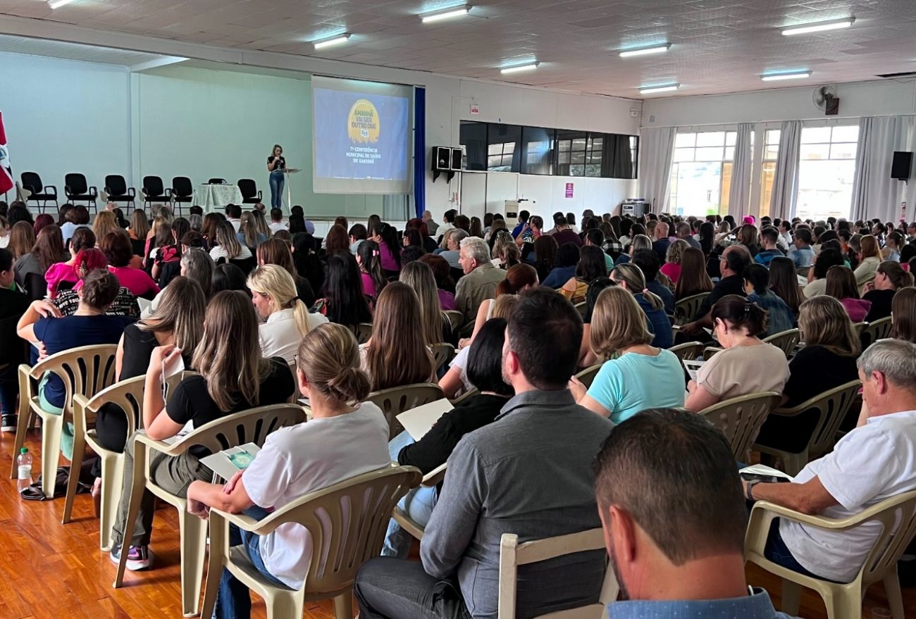 Secretaria de Saúde e CMS de Xanxerê realizam 7ª Conferência Municipal de Saúde