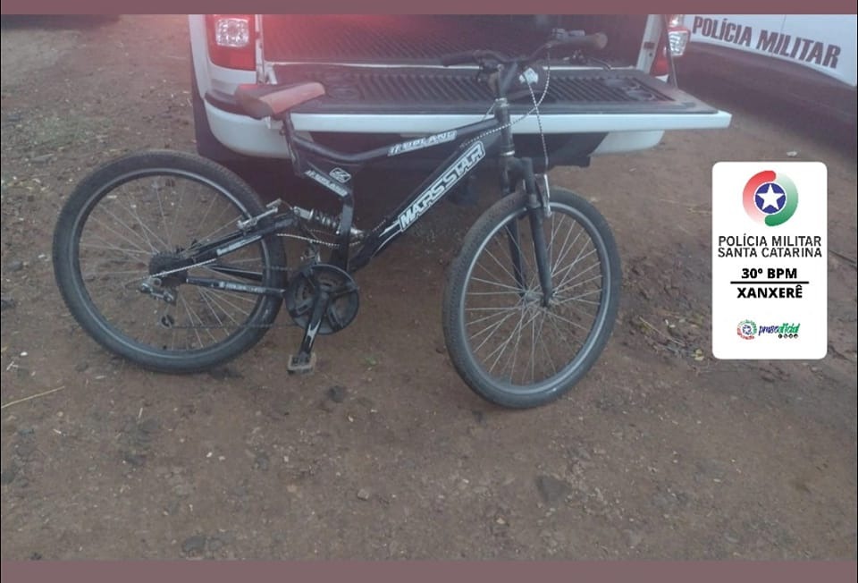 Bicicleta furtada é recuperada com apoio da comunidade