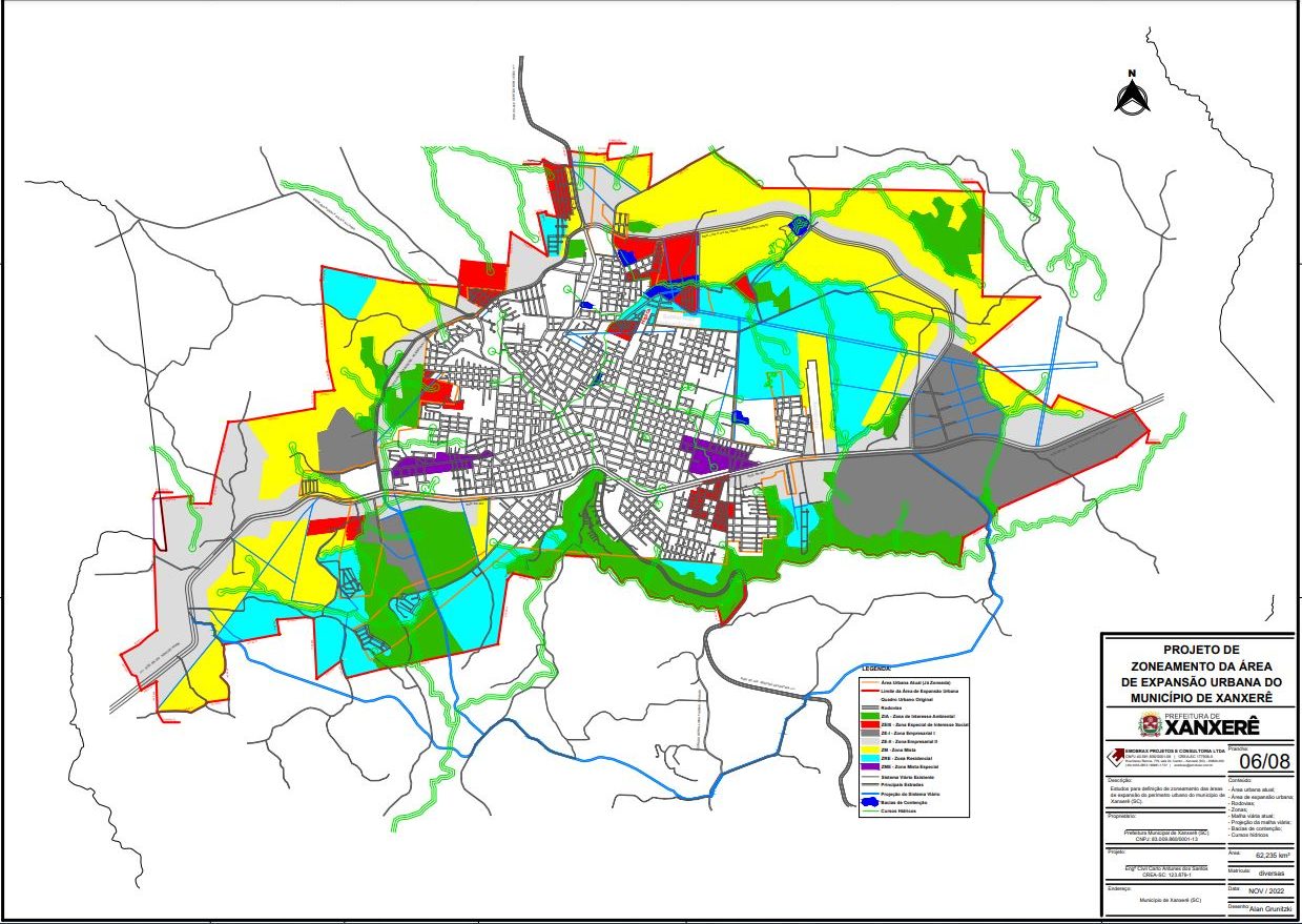 Prefeitura de Xanxerê elabora estudo de zoneamento da área de expansão urbana