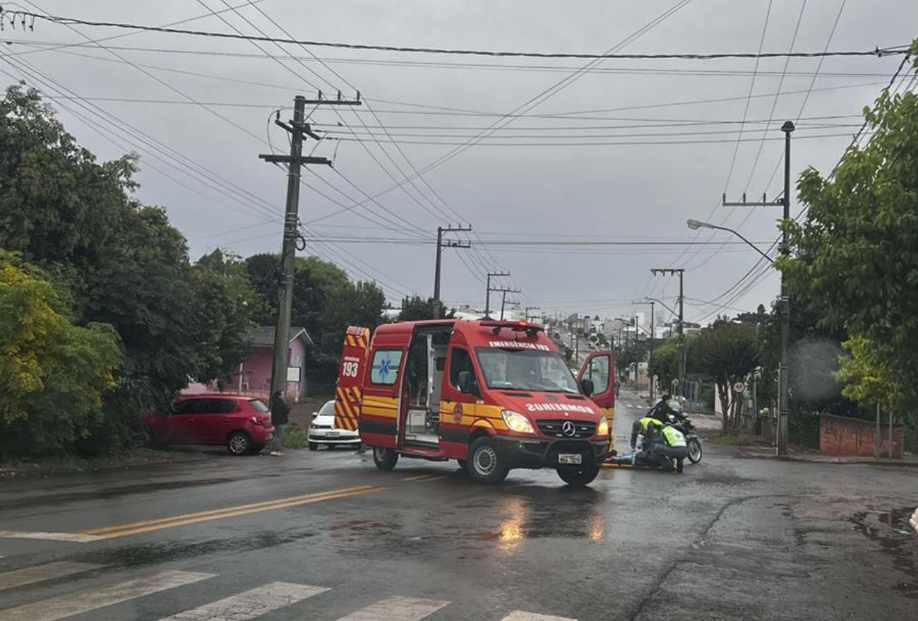 Dois acidentes de trânsito são registrados na manhã desta terça-feira (25), em Xanxerê