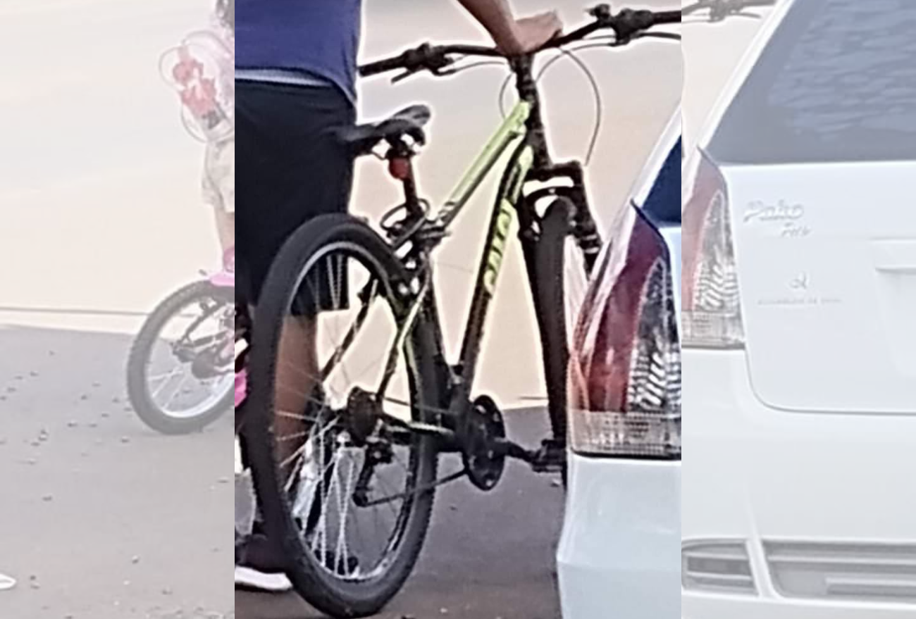 Moradora de Xanxerê pede ajuda para encontrar bicicleta furtada