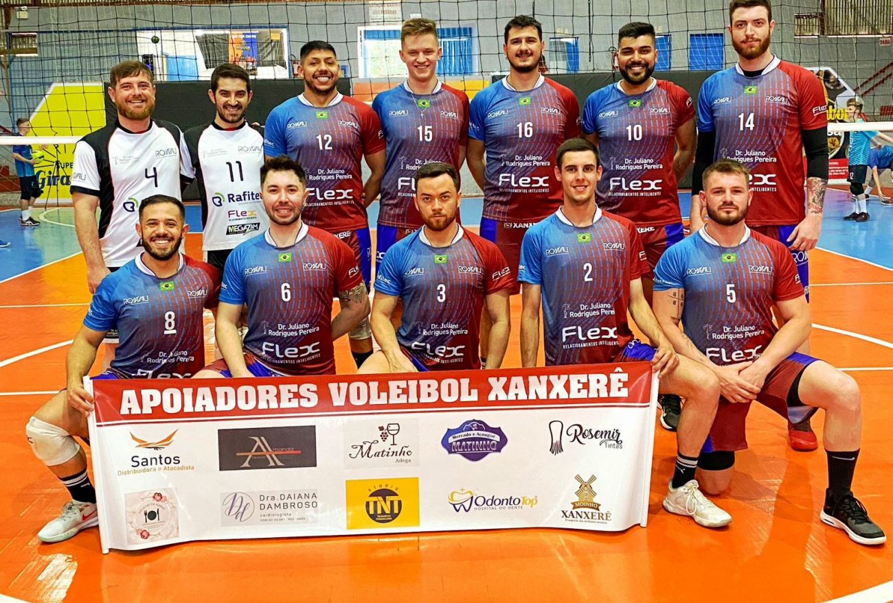 Voleibol masculino de Xanxerê estreia na Liga Catarinense