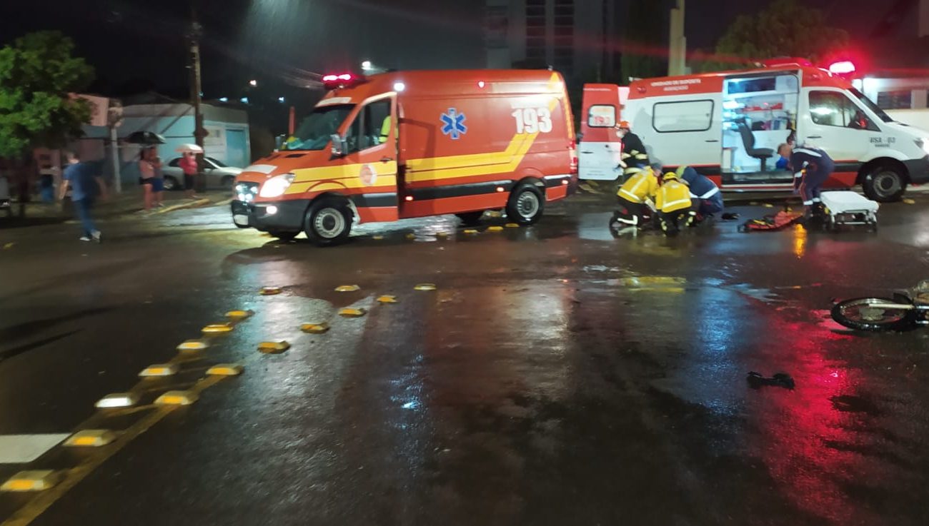 Motociclista morre em acidente no Centro de Xanxerê