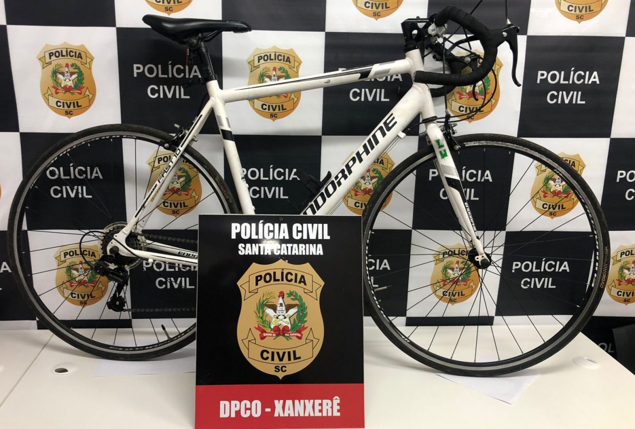 Polícia Civil de Xanxerê recupera bicicleta furtada