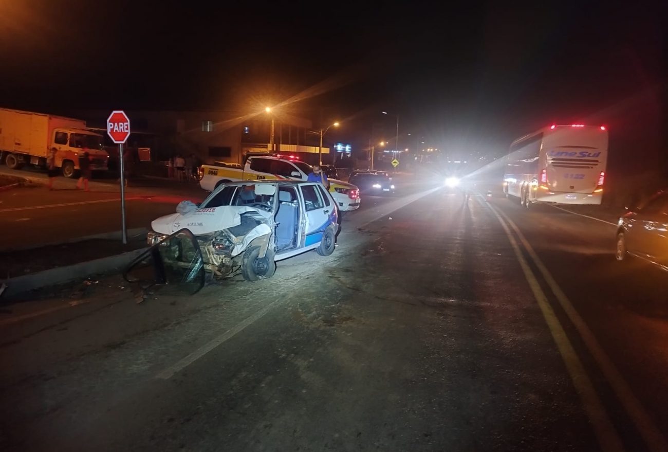 Acidente de trânsito com vítima é registrado na SC480 em Bom Jesus