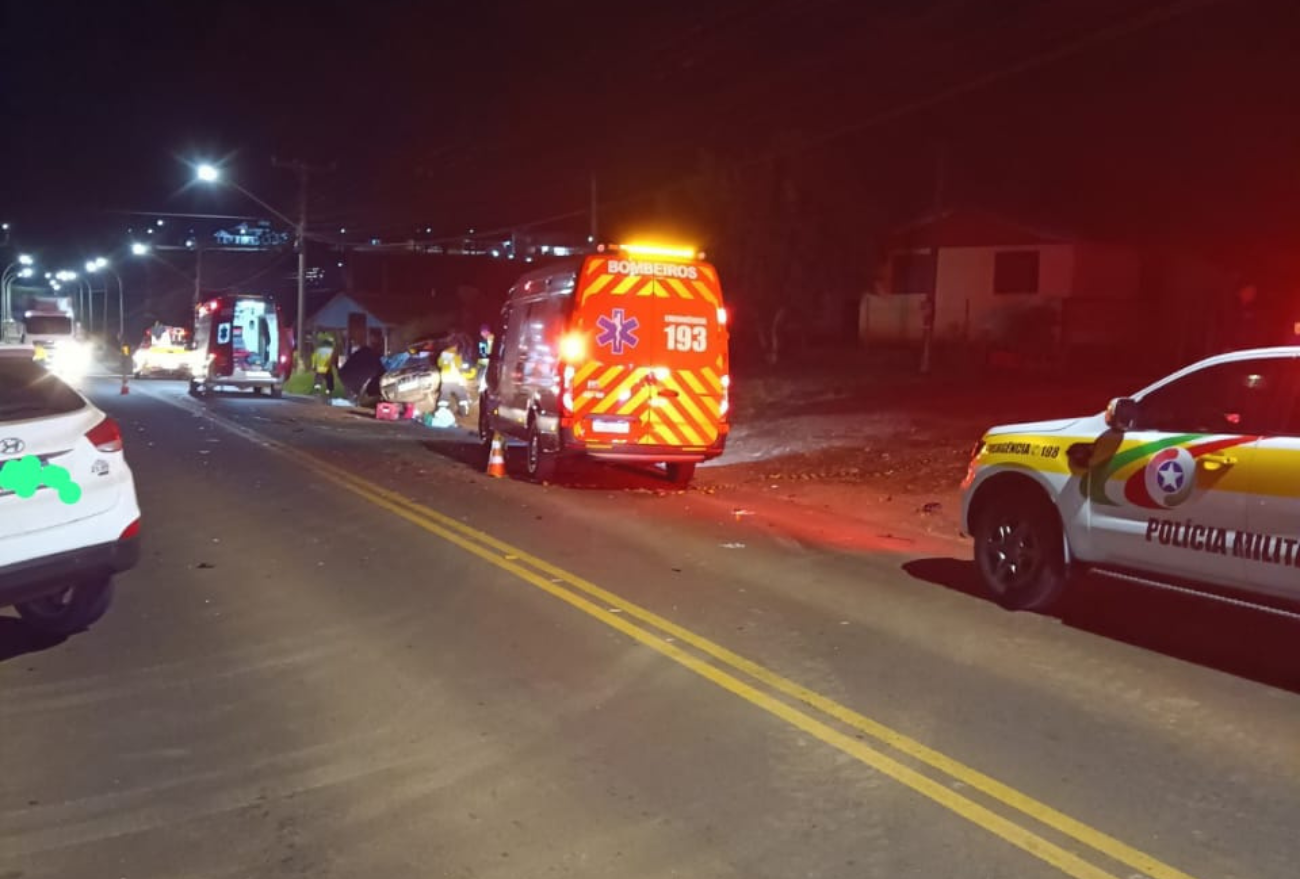 Grave acidente de trânsito deixa vítima fatal em Abelardo Luz