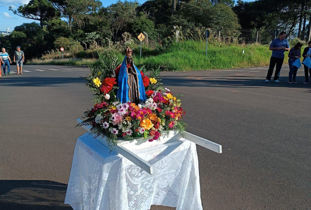 Confira como foi a Romaria Solidária de Nossa Senhora, em Xanxerê