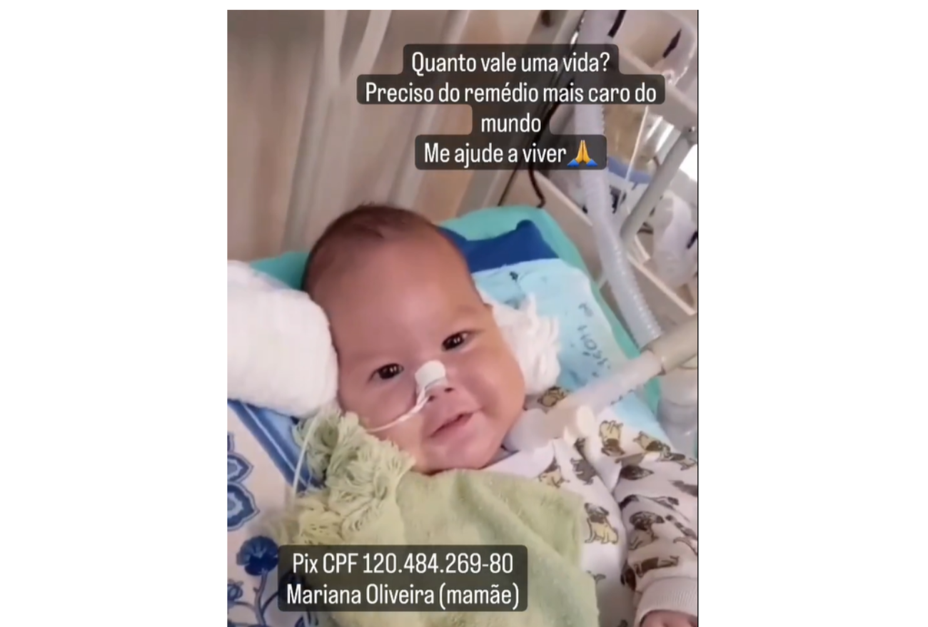 Ame Pietro Gabriel: família de Abelardo Luz pede ajuda para tratamento de filho