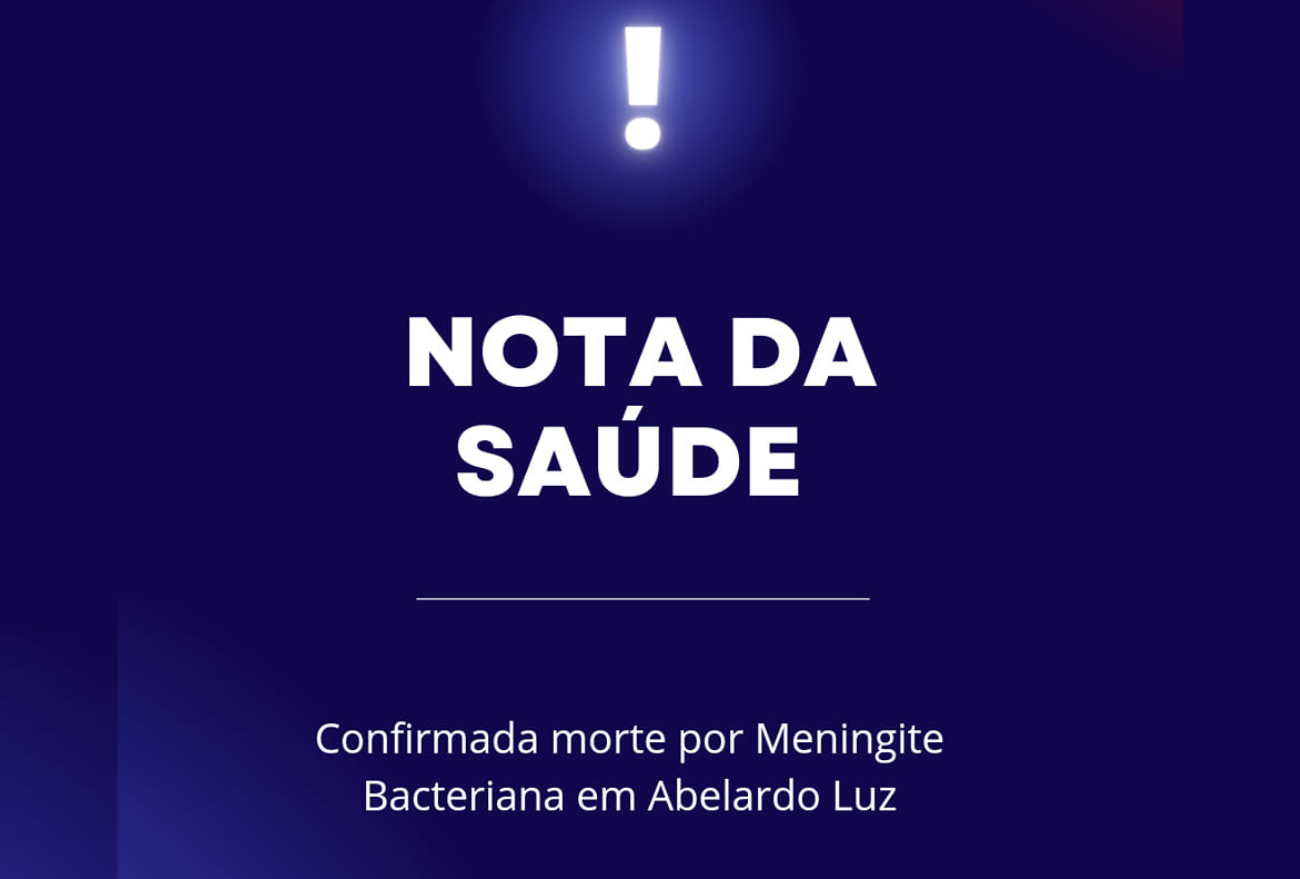 Secretaria de Saúde de Abelardo Luz divulga nota sobre morte de criança de 11 anos